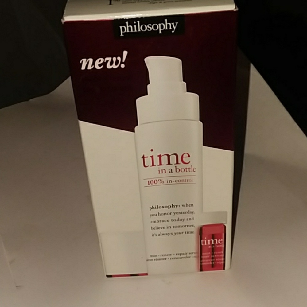 Philosophy Time In A Bottle